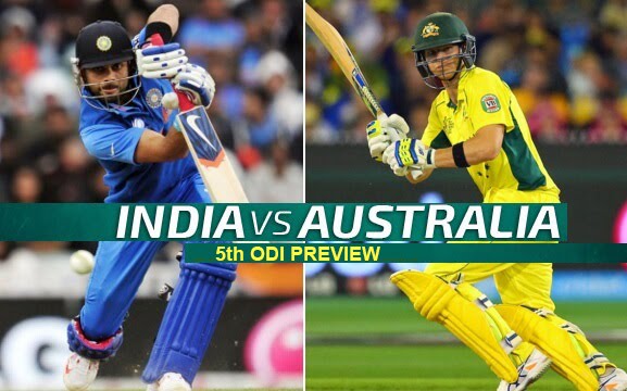 India vs Australia Live Cricket Score, 5th ODI Preview