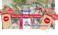 Concorso "Vinci il Giro d'Italia con Loriana" : in palio 42 pass e 10 forniture di prodotti Loriana