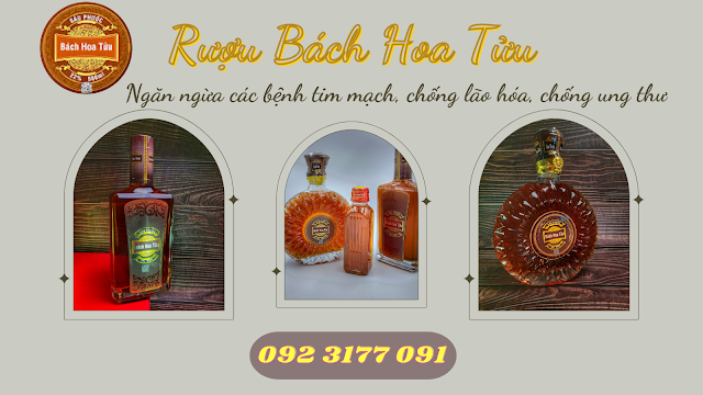 Bảng giá rượu bách hoa tửu mới nhất