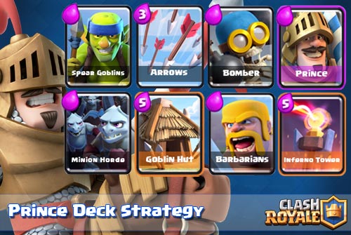 Strategi Deck Prince Untuk Arena 4 Keatas Clash Royale 