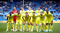 VILLARREAL C. F. Temporada 2021-22. Sergio Asenjo, Aissa Mandi, Pau Torres, Iborra, Parejo. Serge Aurier, Samu Chukwueze, Pedraza, Manu Trigueros, Moi Gómez y Boulaye Dia. DEPORTIVO ALAVÉS 2 VILLARREAL C. F. 1 Sábado 30/04/2022, 14:00 horas. Campeonato de Liga de 1ª División, jornada 34. Vitoria, Álava, estadio de Mendizorroza: 12.579 espectadores. GOLES: 1-0: 4’, Laguardia. 2-0: 31’, Escalante. 2-1: 47’, Samu Chukwueze