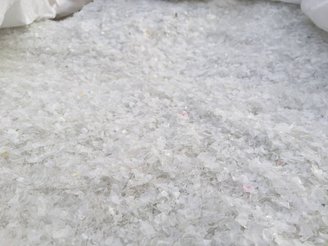 PET Flakes - Clear - Bottle Grade - Only Label Contamination