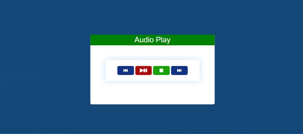 Audio Player for Beginners