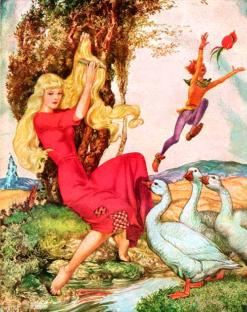 willy pogany goose girl