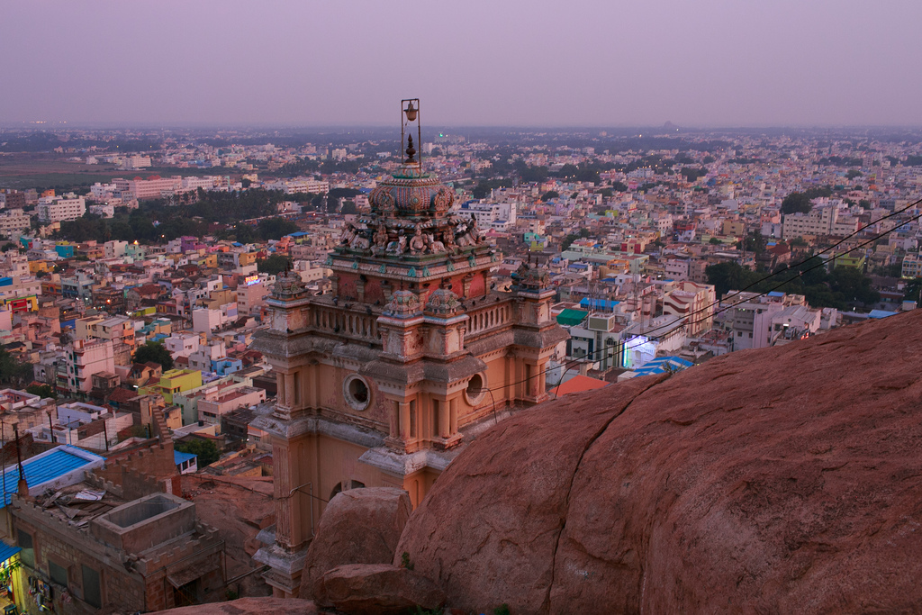 Tamilnadu Tourism Tiruchirappalli Rock Fort Trichy 