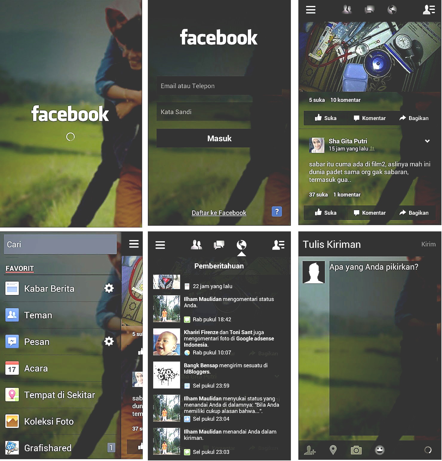 Kumpulan Facebook Mod Transparan Apk For Android Terbaru 2016 Setiaon3