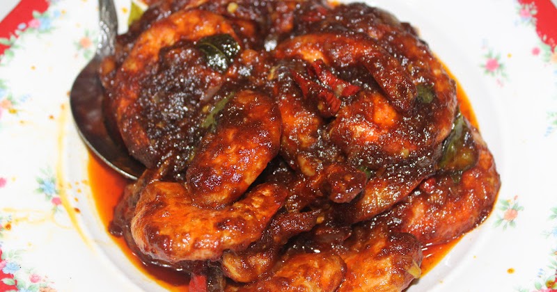 INTAI DAPUR: Udang Kam Heong / Kam Heong Prawn.