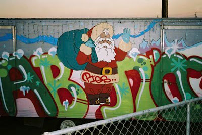 Christmas Graffiti Art 