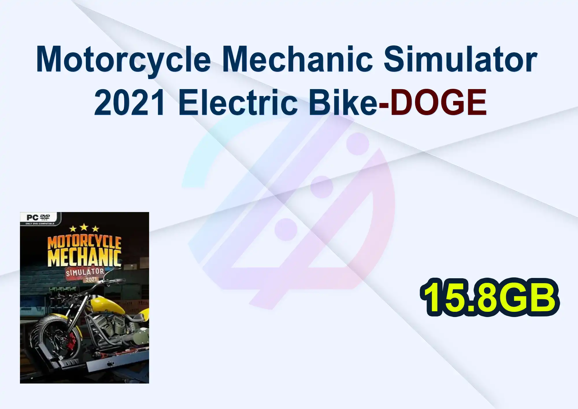 Motorcycle Mechanic Simulator 2021 Electric Bike-DOGE