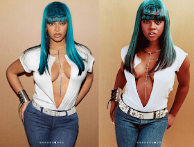 Beyonce pays homage to Lil Kim in five  iconic outfits 