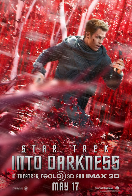 Star Trek Into Darkness Character Theatrical One Sheet Movie Poster Set - Chris Pine as James T. Kirk