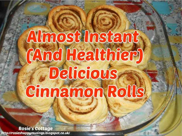 It's Cinnamon Roll Day!  How To Make (Almost) Instant Cinnamon Buns (and Healthier Too!)