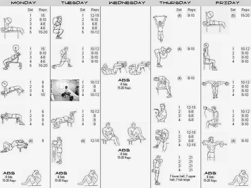 bodybuilding workout plan