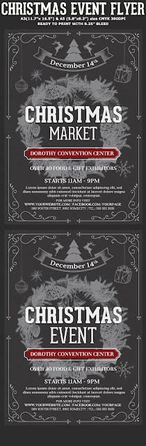  Christmas Event Flyer Template