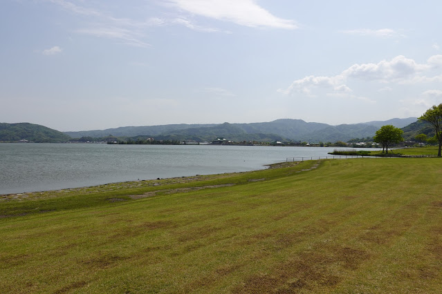 鳥取県東伯郡湯梨浜町長和田 めぐみのゆ公園からの眺望