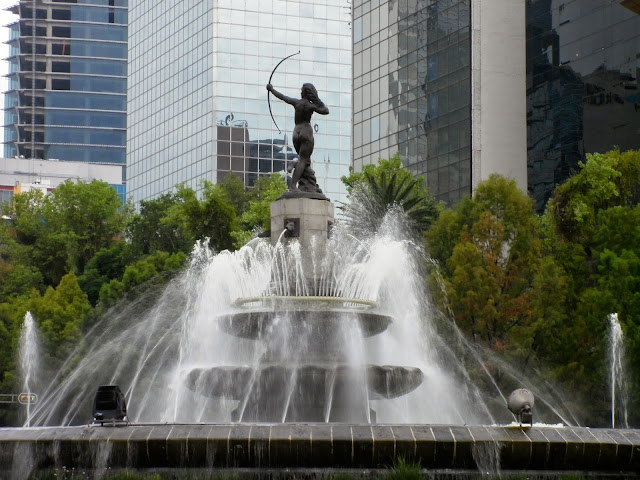 Fuente de la Diana Cazadora. Ciudad de Mexico