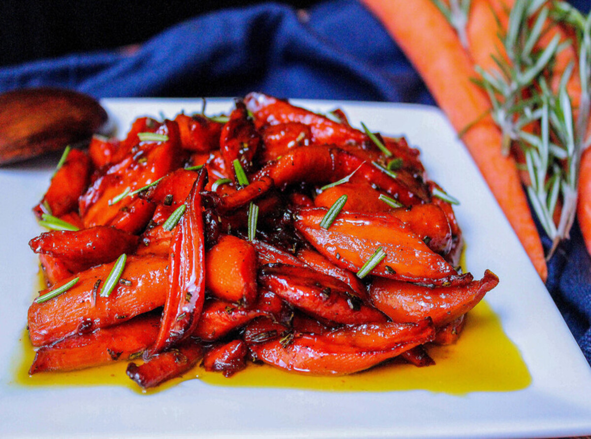 Roasted Glazed Carrots