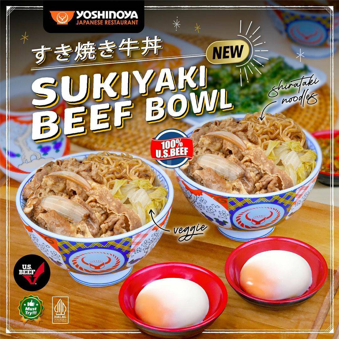 Promo YOSHINOYA GRATIS 2 Onsen Egg*