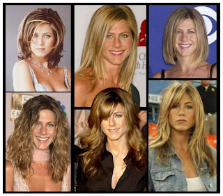 Jennifer Aniston Hairstyles - Celebrity hairstyle ideas for girls