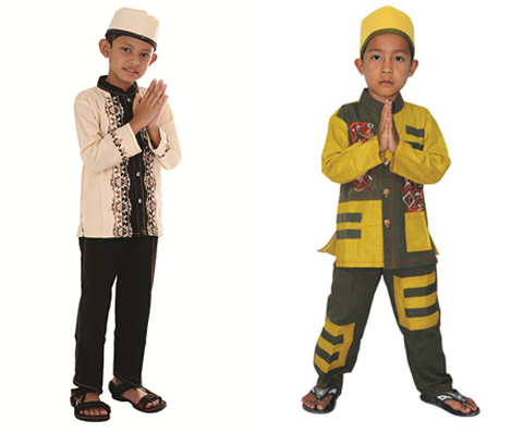 pakaian muslim anak laki-laki