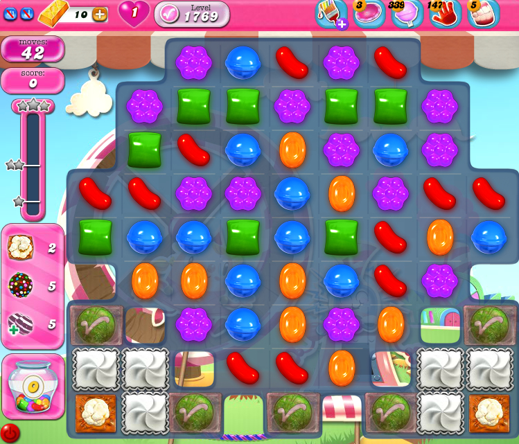 Candy Crush Saga 1769