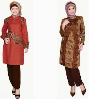 Model Baju Batik Muslim