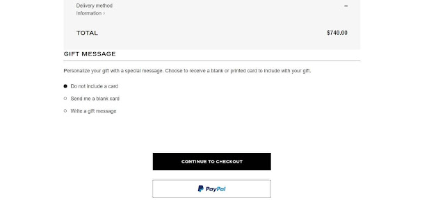Pay using Paypal in Chanel