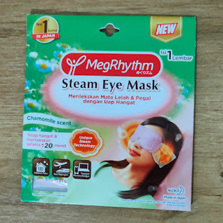 MegRhythm steam eye mask chamomile