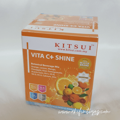 kitsui vitamin c+ shine, kitsui vita c shine, kitsui product, kitsui review, kitsui malaysia review, kitsui malaysia testimoni, kitsui whitenin BB