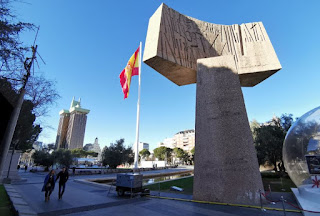 Madrid, Plaza de Colón.