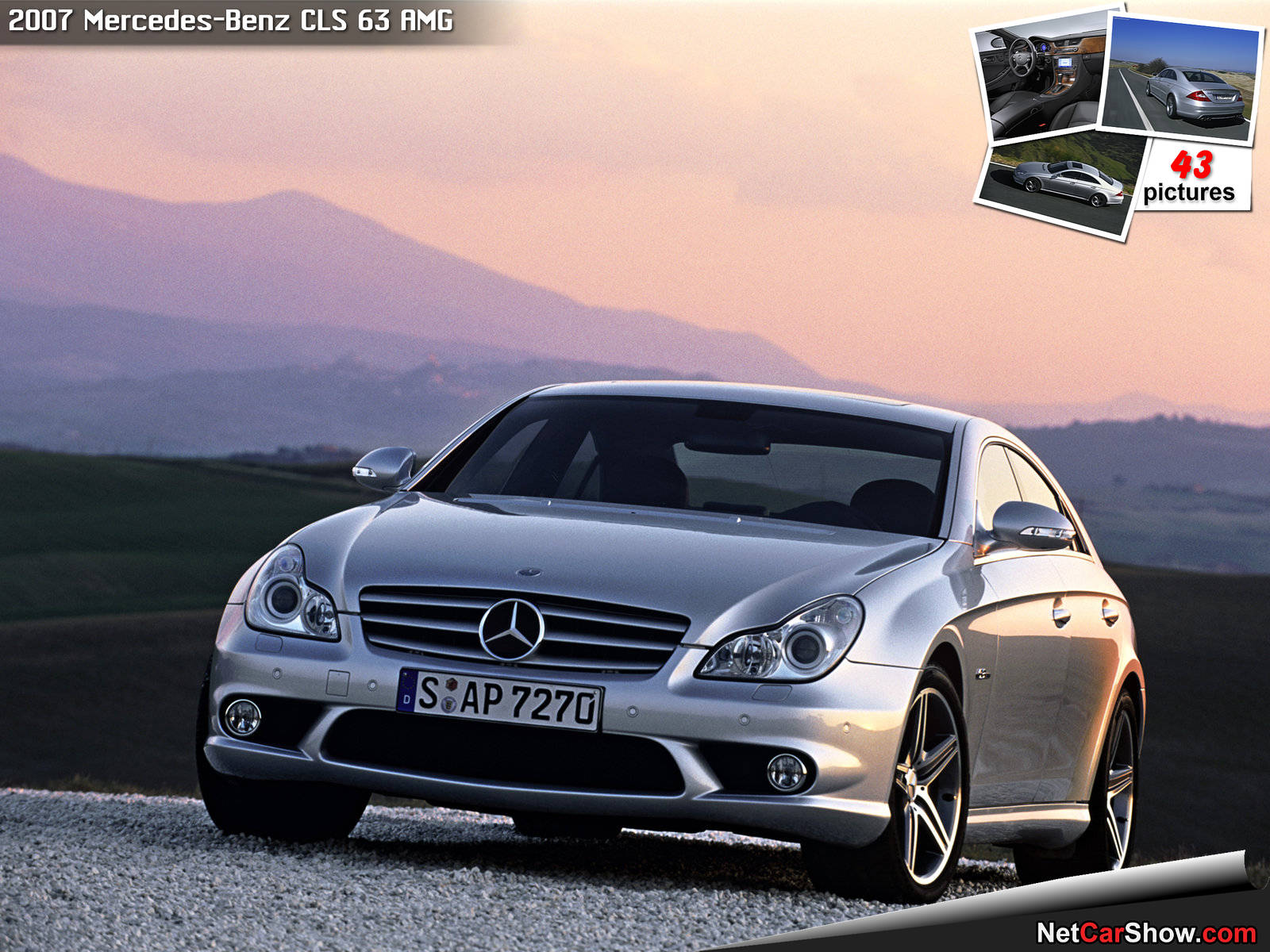 Mercedes cls - HD Wallpaper Pics