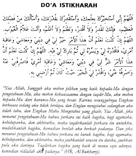 Solat Istikharah  Lima Waktu