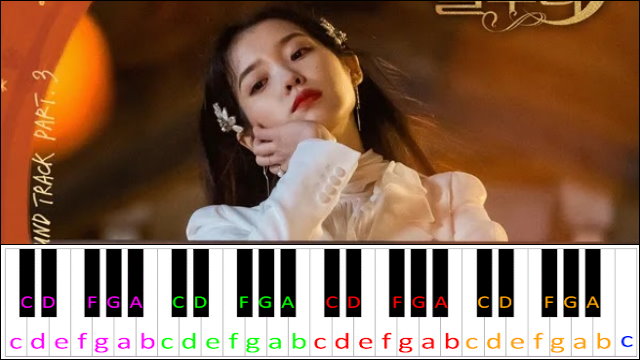 All About You by TAEYEON (Hotel Del Luna) Piano / Keyboard Easy Letter Notes for Beginners