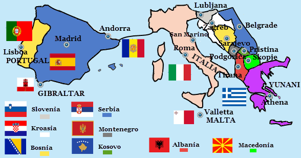Profil Negara  Negara Eropa  Selatan Mikirbae