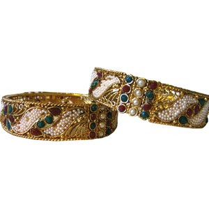 Indian Bridal Baeutiful Kundan Bangle