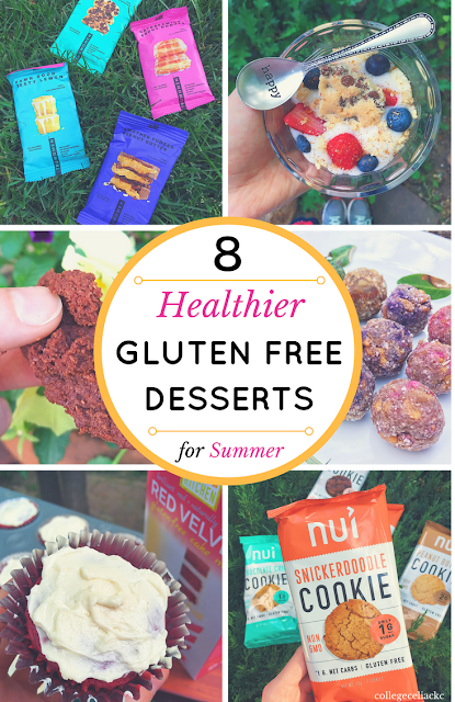 I received gratis samples of to a greater extent than or less of the gluten gratis 8 Healthier Gluten Free Dessert Ideas for Summer