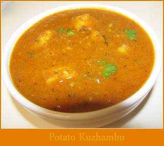 Potato Kuzhambu