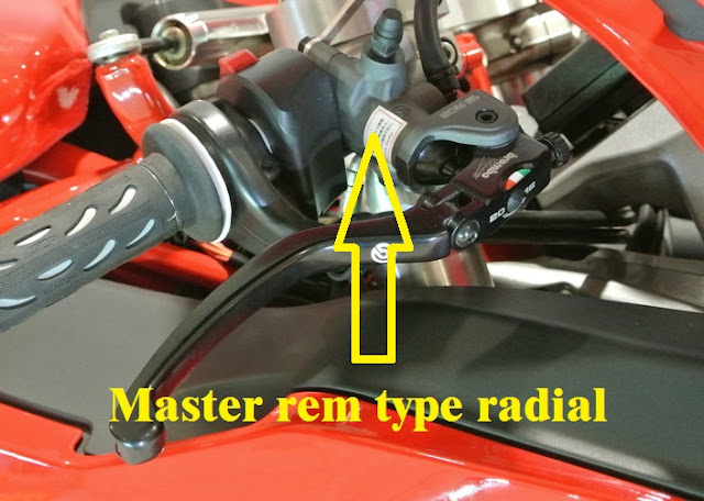 Perbedaan Master Rem Radial dan Axial Motor