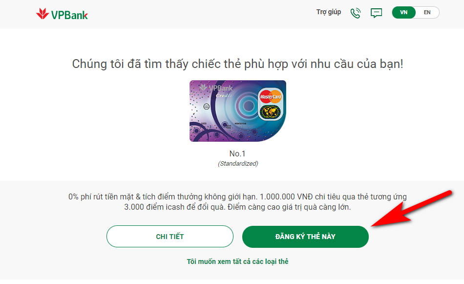 mở thẻ atm