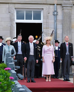 Prince Charles attend Garden Party in Scotland