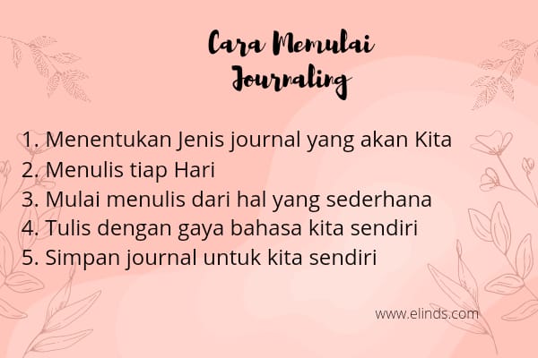 Cara Memulai Journaling