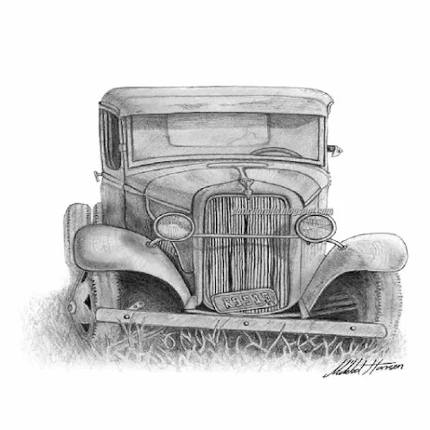 This is a Dream Car Drawing Sketch.