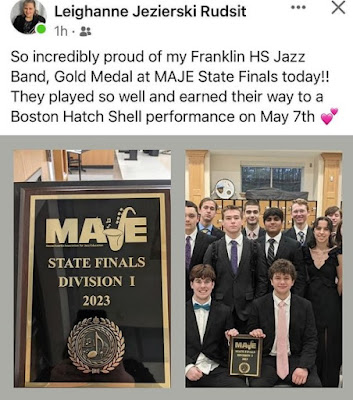 FHS Jazz Band brings home Gold Medal