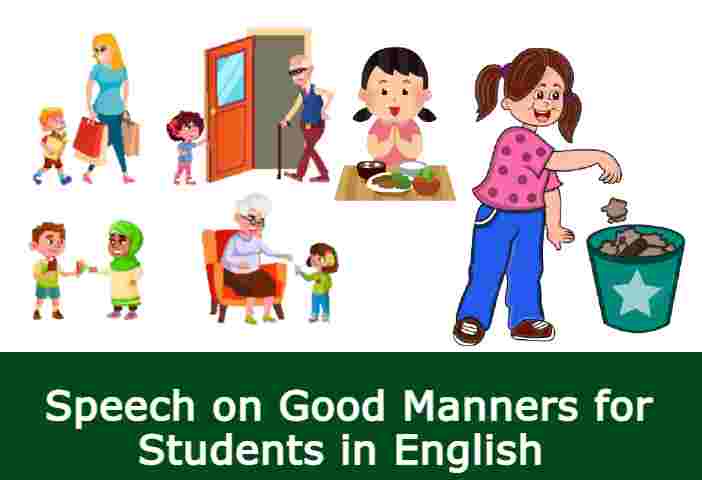 a speech about good manners