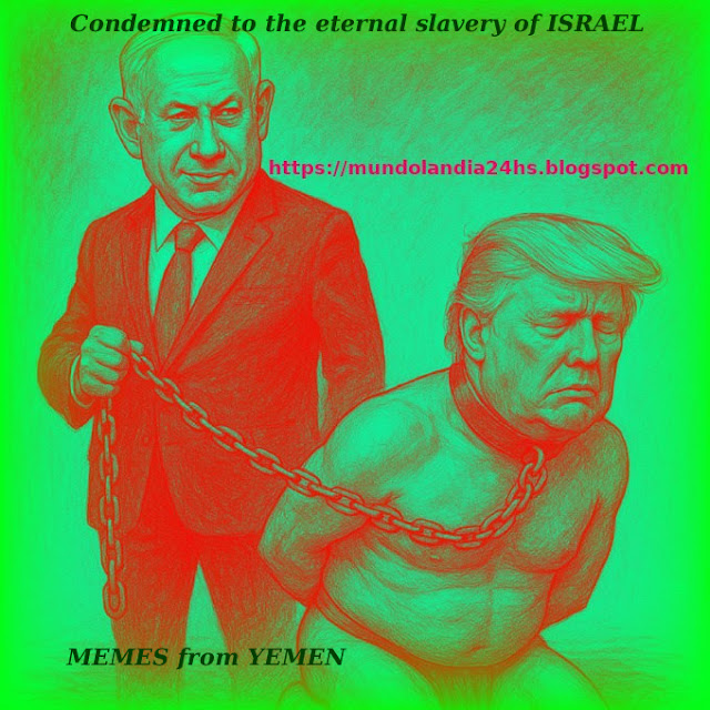 DONALD TRUMP condenado y Esclavizado por ISRAEL