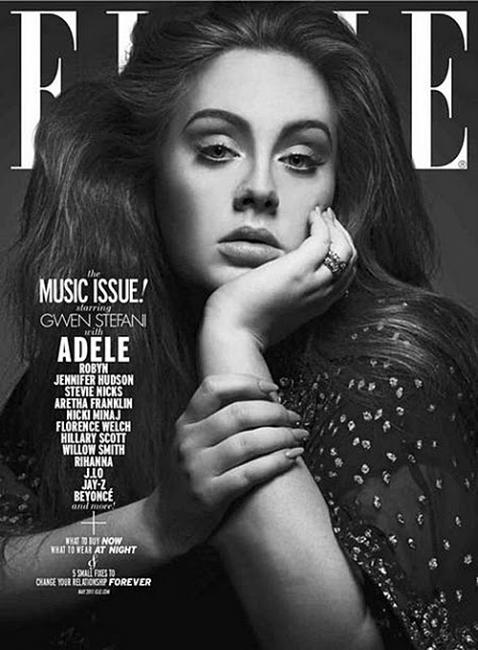 MAGAZINE COVER] Adele (Elle)