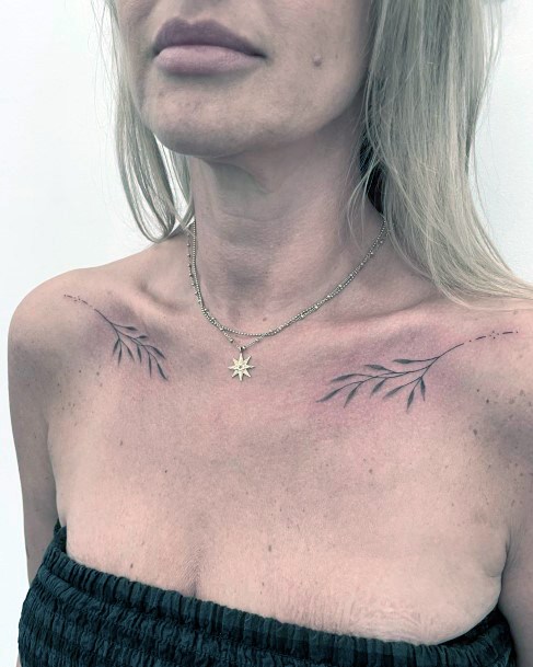 80 tatuagens de folhas para as mulheres que amam a natureza
