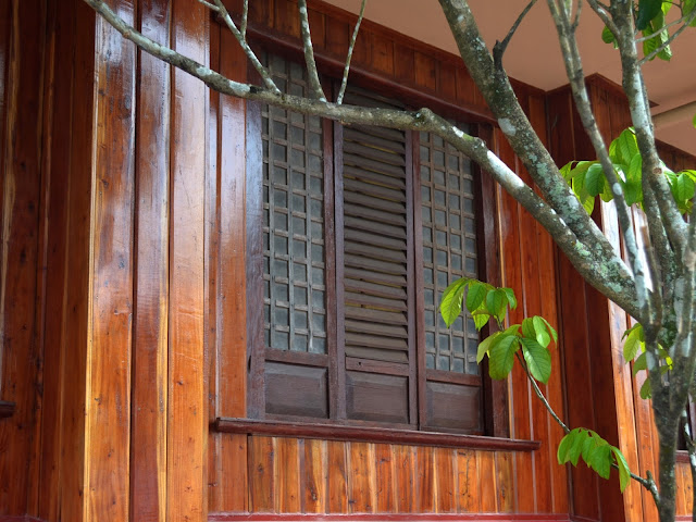 traditional capiz window