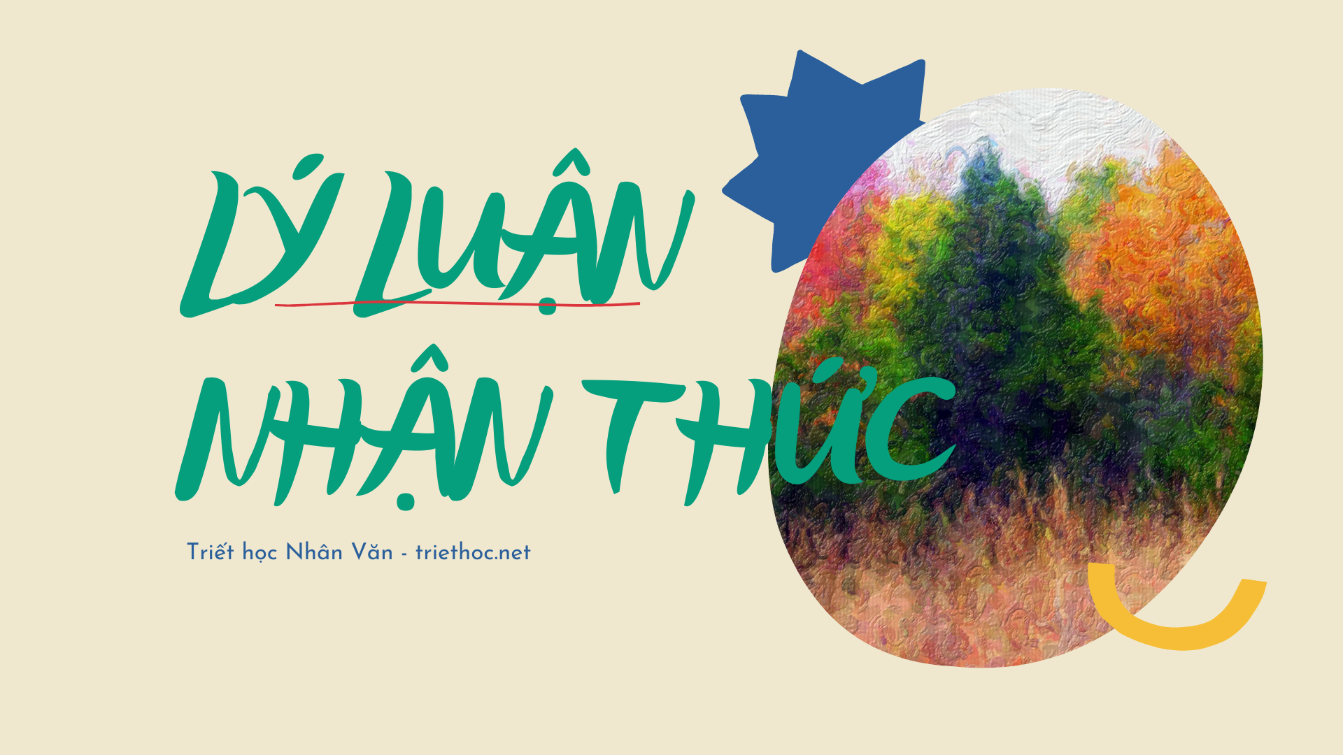 Lý luận nhận thức. Bài giảng tóm tắt