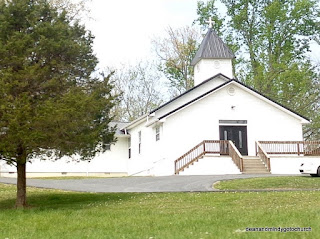 white wooden church in Kentucky